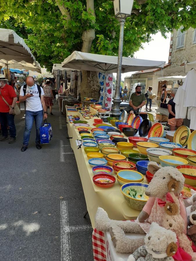 Lou Calado Bed & Breakfast Fayence Bagian luar foto